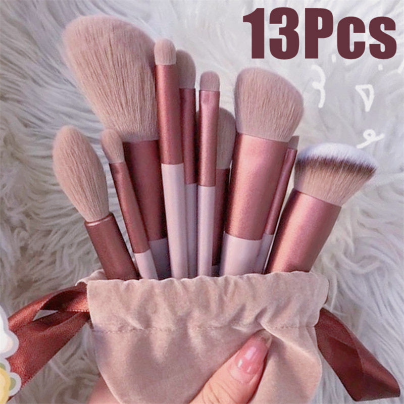 13tlg. Make-up Pinsel Set Make-up Concealer Pinsel Rouge Puder Pinsel Lidschatten Highlighter Foundation Pinsel Kosmetik Schönheitswerkzeuge