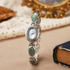 Natürliches Dongling- & Tigerauge-Steinarmband – Damen