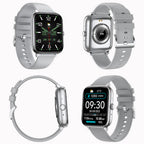 Smartwatch Herren Damen 1.83 Zoll BT Herzfrequenz Fitness Tracker