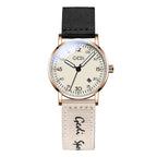 Vintage Chanel-Stil Perlmuttuhr - Luxus-Damenarmbanduhr