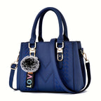 Gesteppte Schultertasche, Ostertasche für Damen