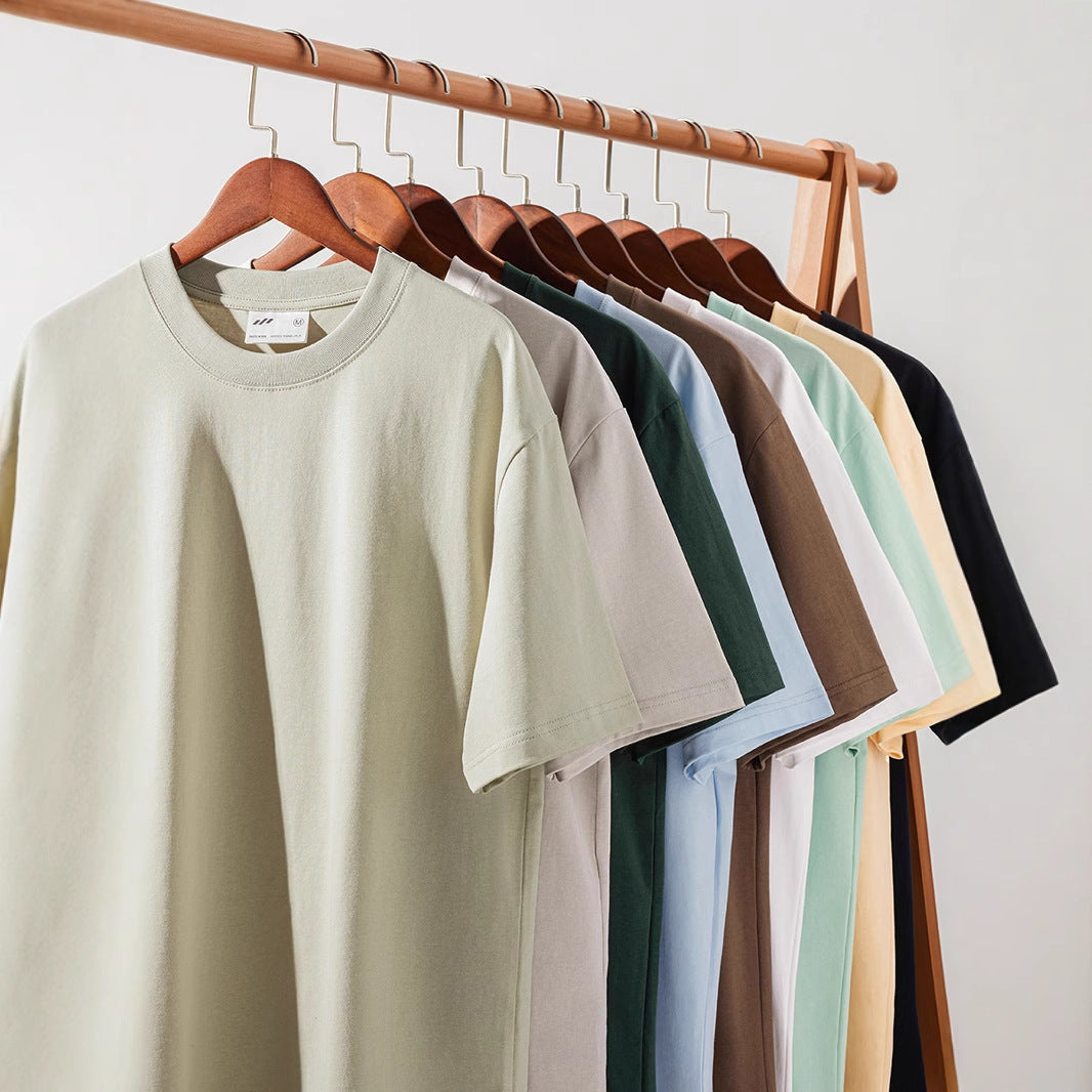 Xinjiang Cotton Heavyweight Cotton Short-sleeve T-shirt