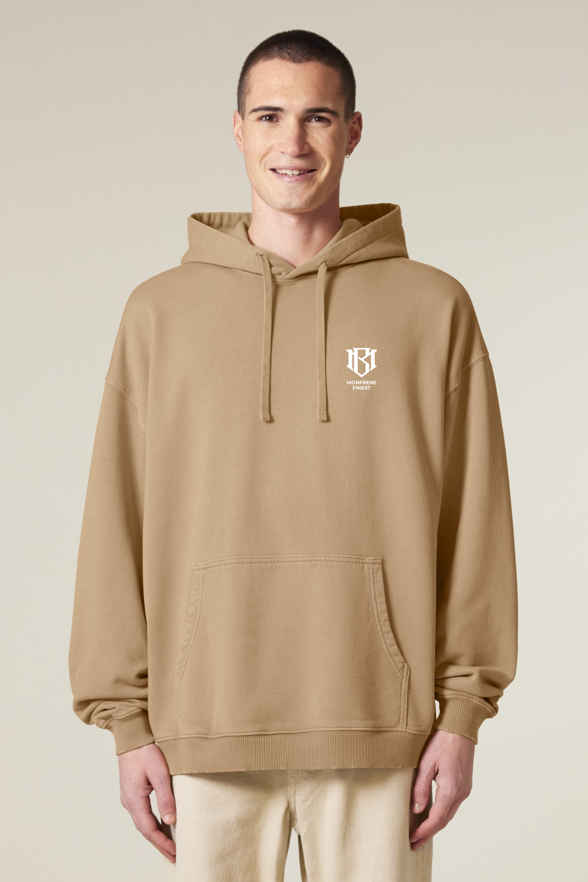 MONFRERE FINE Oversize Garment-Dyed-Hoodie-Sweatshirt