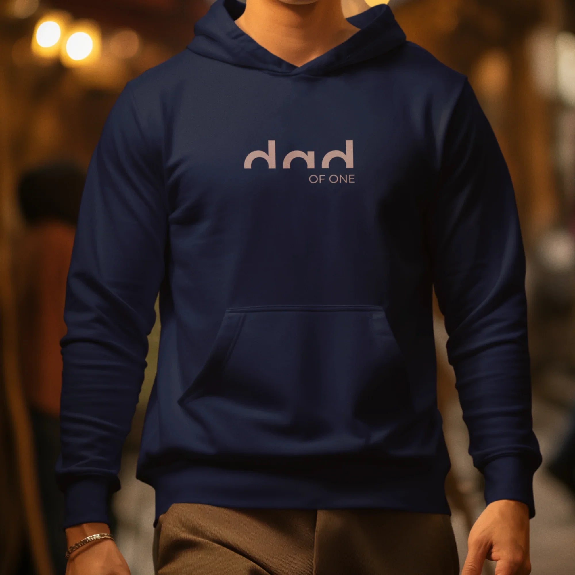PAPA Hoodie DAD OF TWO personalisiert