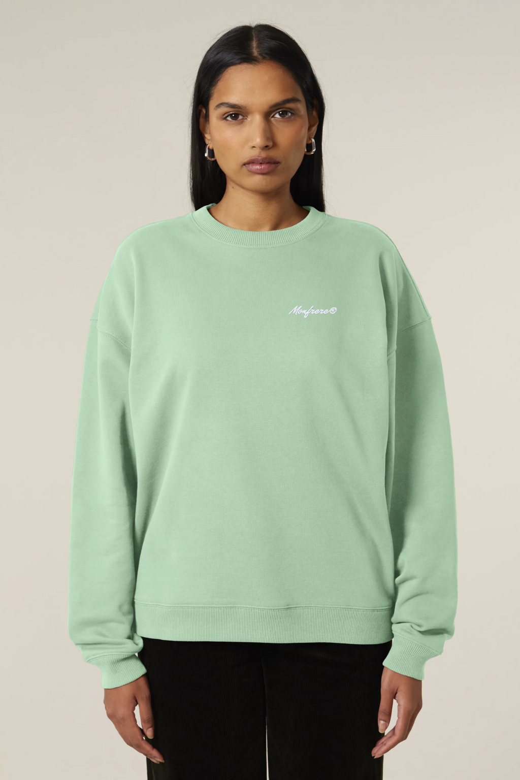 White Label Stick Oversize-Rundhals-Sweatshirt