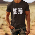 PAPA T-Shirt WALKING DAD personalisiert