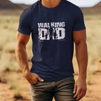 PAPA T-Shirt WALKING DAD personalisiert