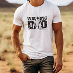 PAPA T-Shirt WALKING DAD personalisiert