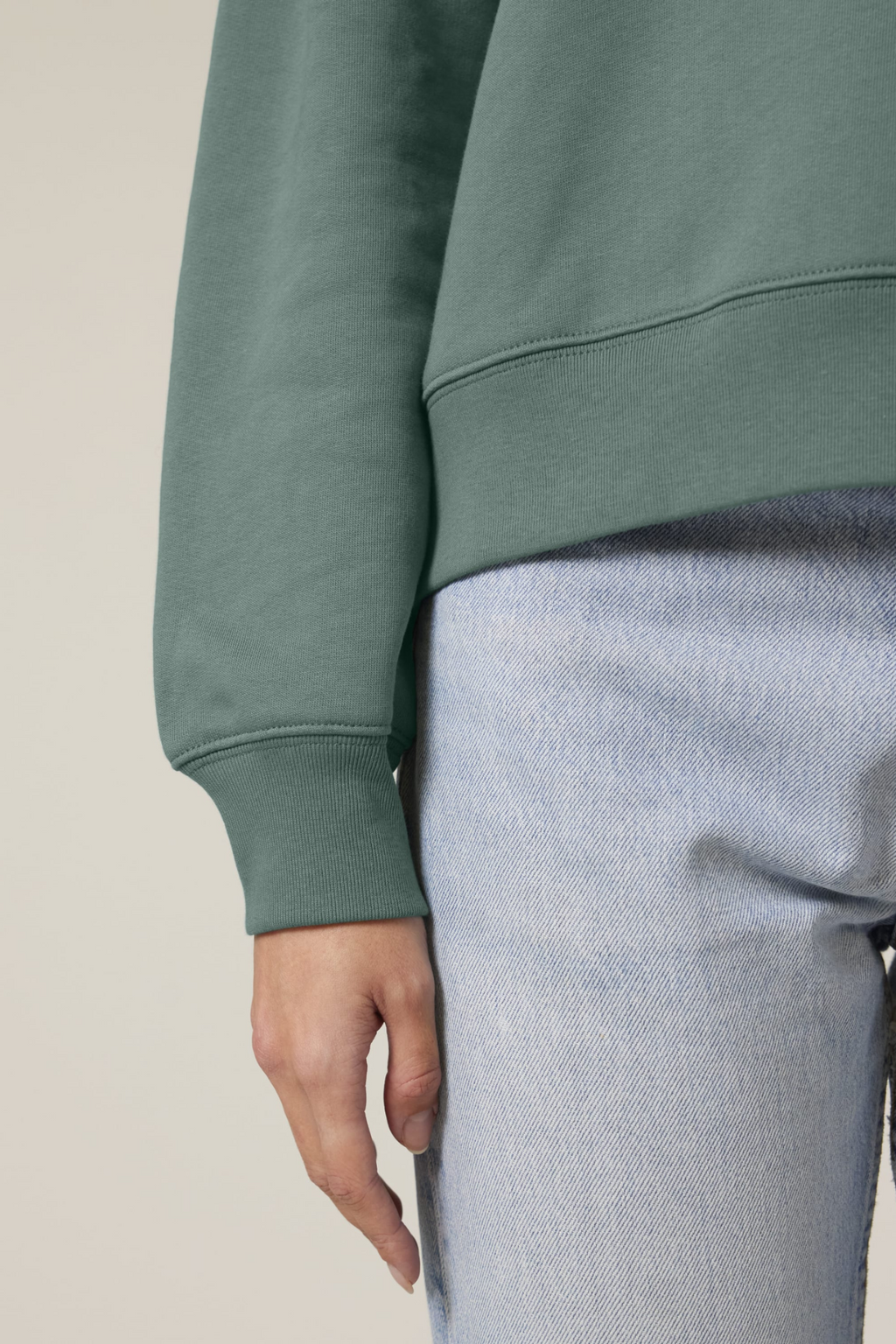 White Label Stick Damen-Rundhals-Sweatshirt