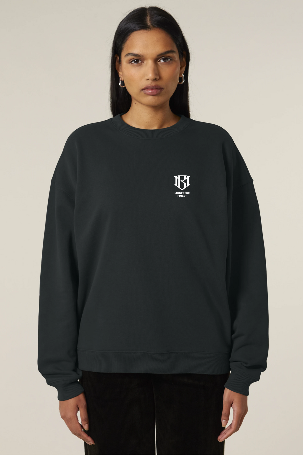 MONFRERE FINE Oversize-Rundhals-Sweatshirt