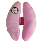 Babykopf-Kissen Bananenkissen