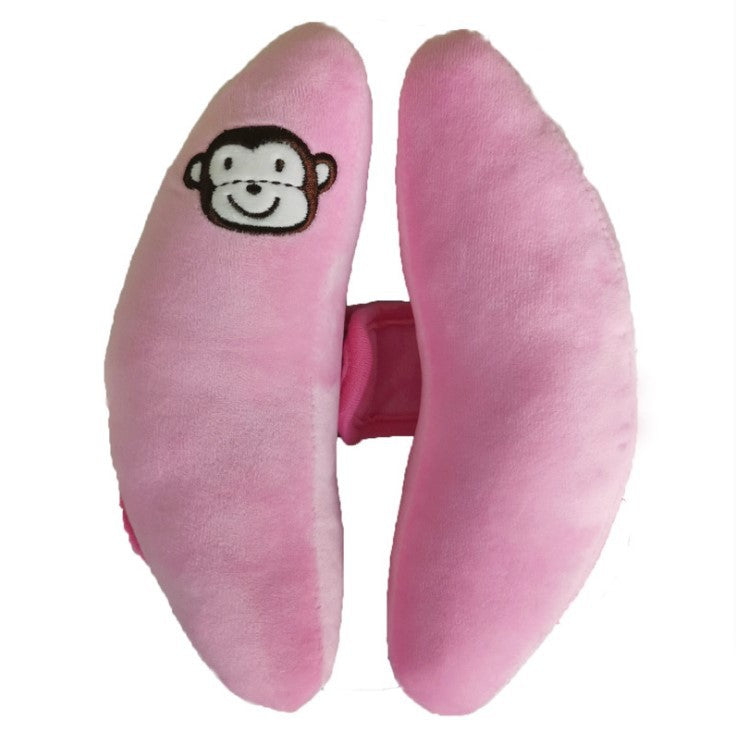 Babykopf-Kissen Bananenkissen