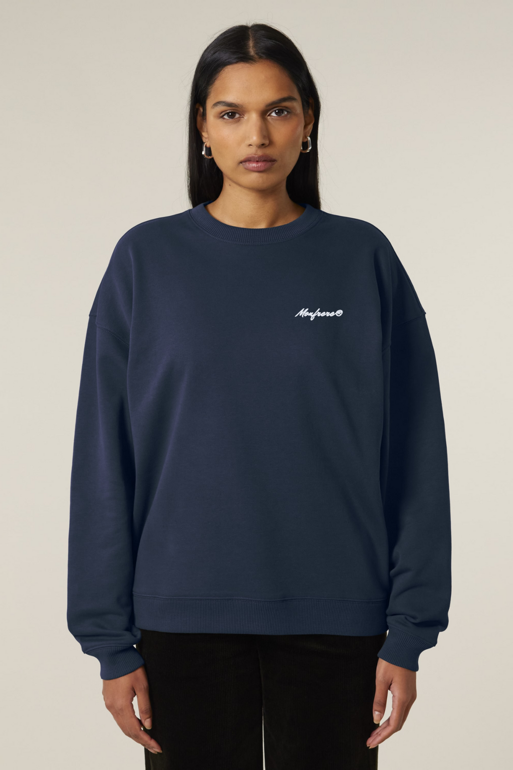White Label Stick Oversize-Rundhals-Sweatshirt