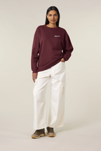 White Label Stick Oversize Damen-Crewneck-Sweatshirt