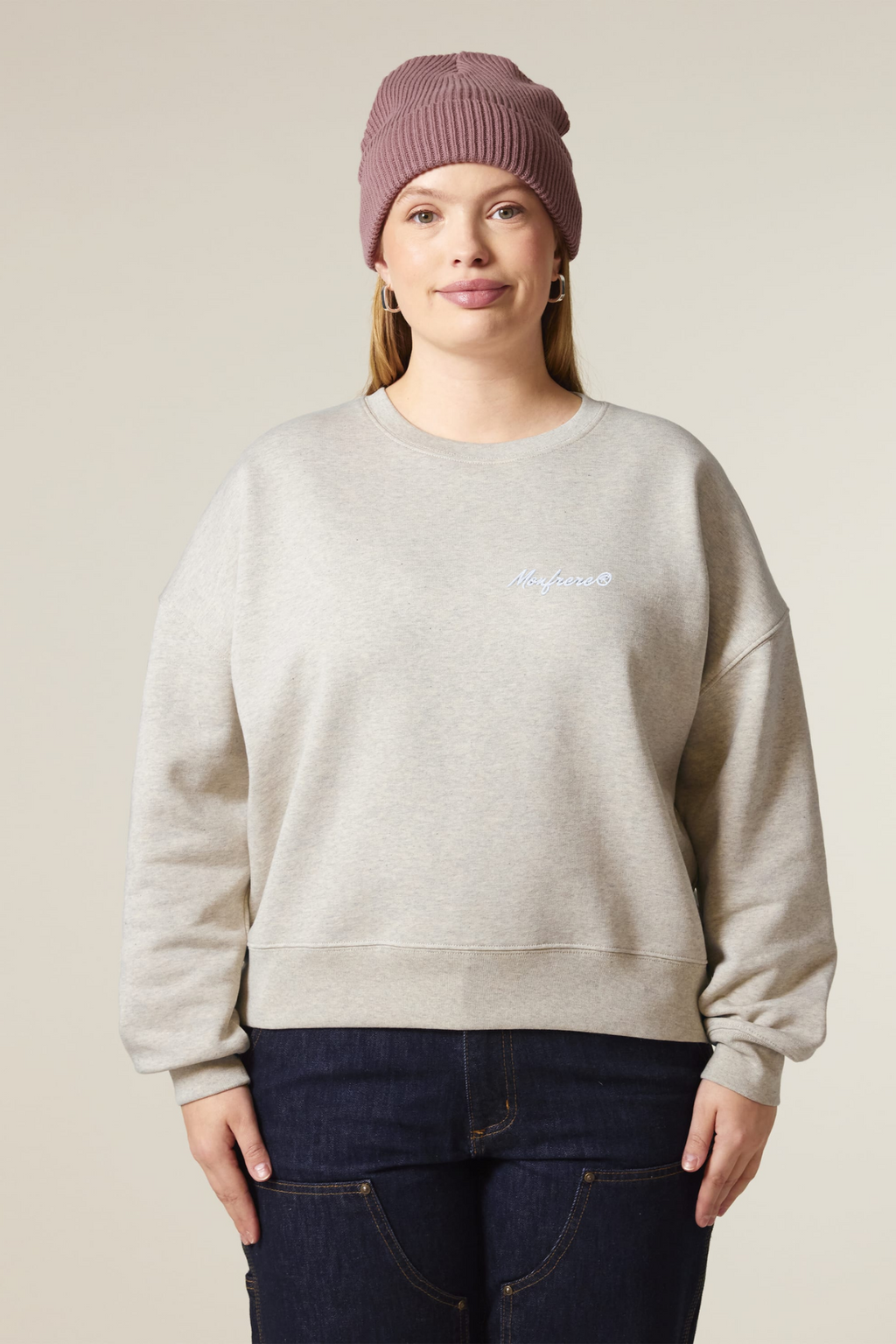 White Label Stick Damen-Rundhals-Sweatshirt