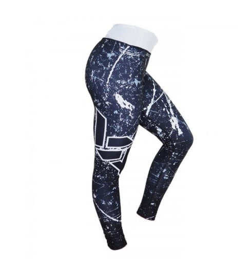 Legging Femme Imprimé Legging Respirant Pantalon Femme