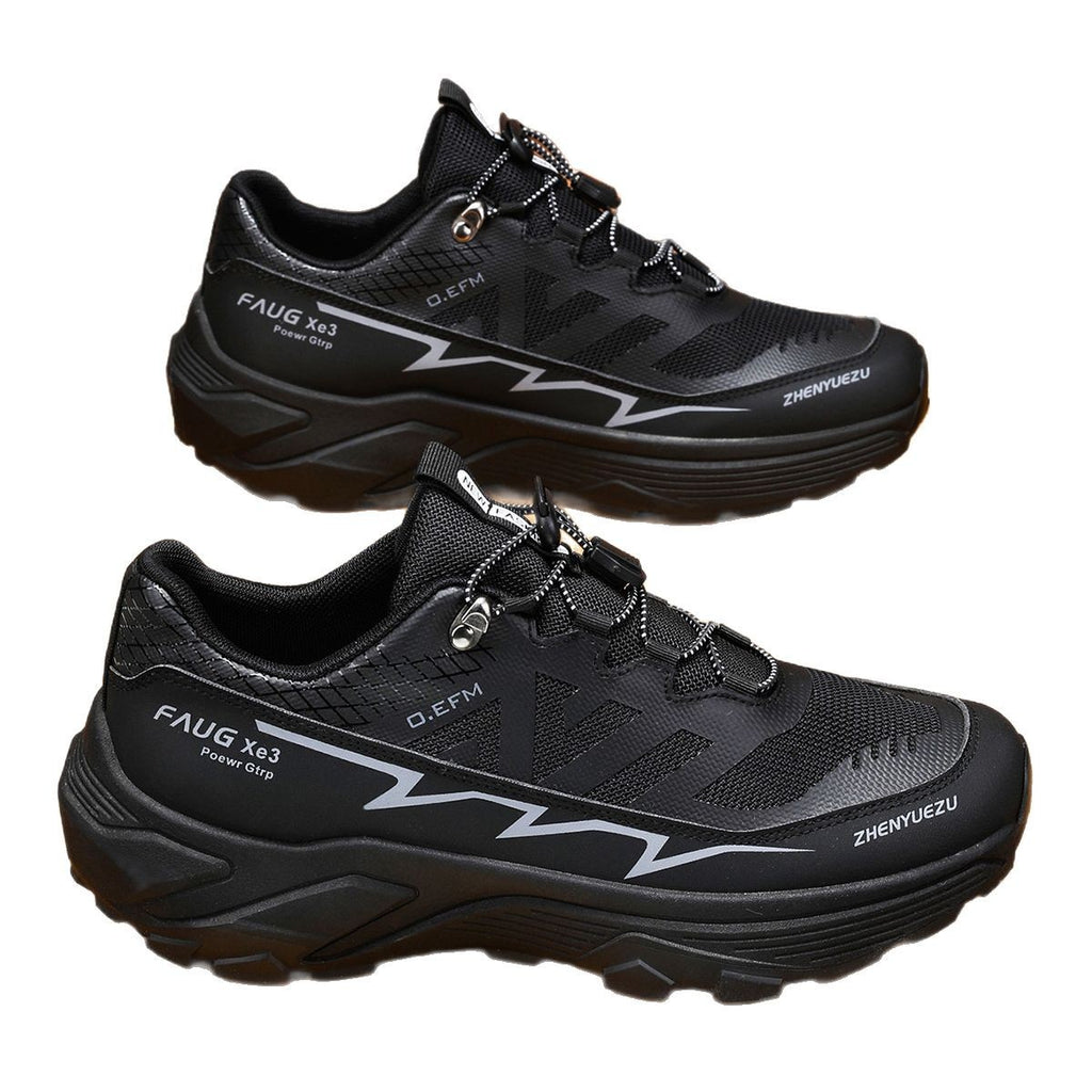 Herren Colorblock Sneaker Outdoor Freizeit Bergsteigen Wandern Lauf-Sportschuhe
