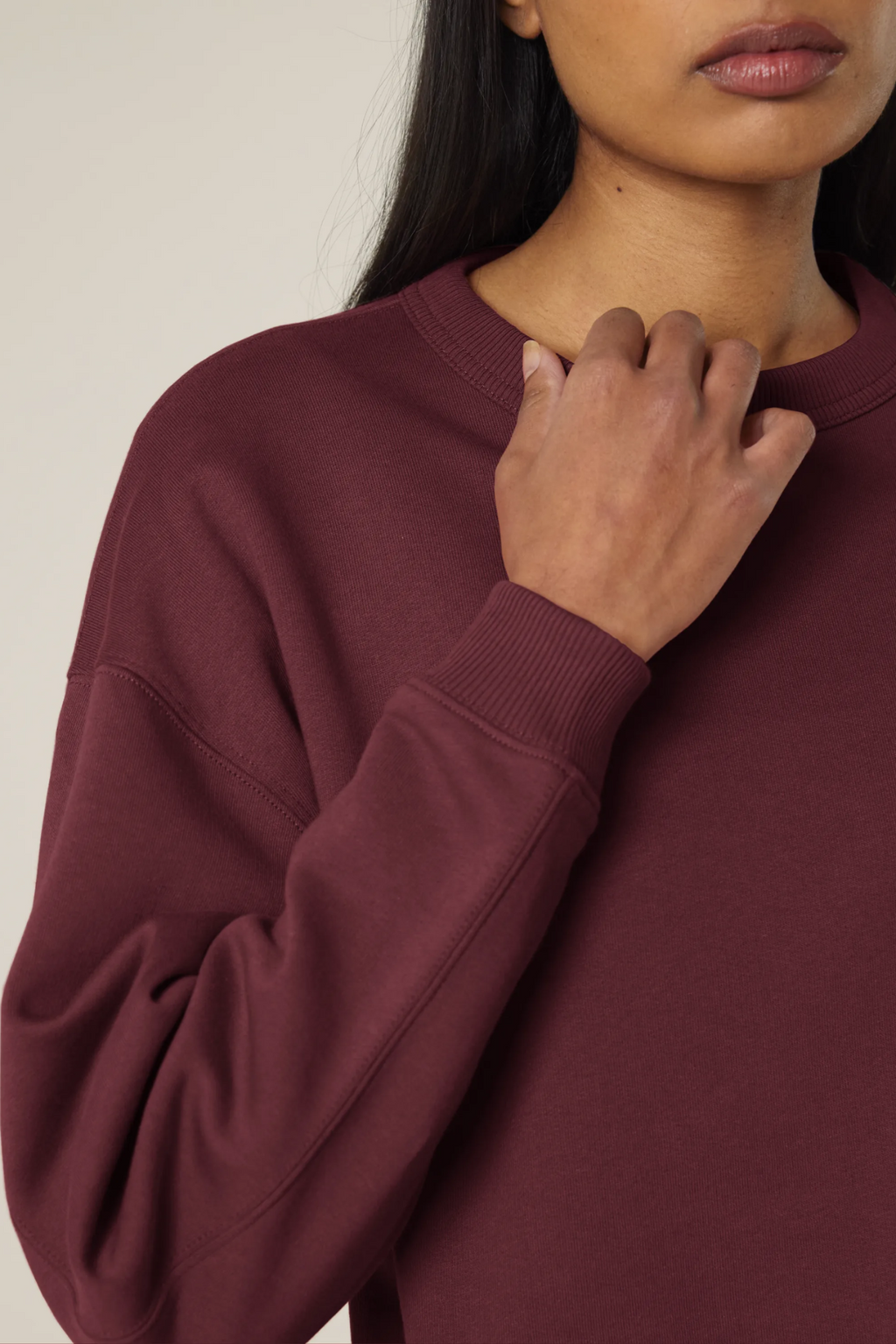 White Label Stick Oversize Damen Crewneck Sweatshirt