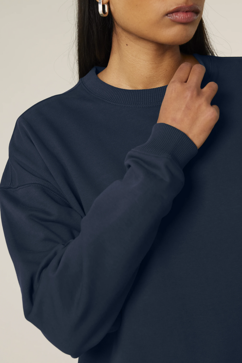 White Label Stick Oversize-Rundhals-Sweatshirt