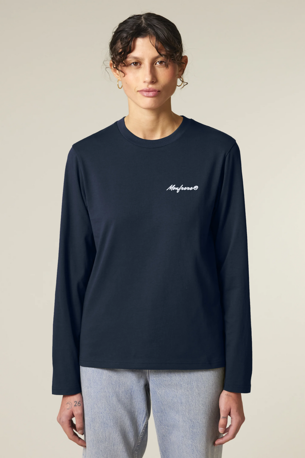 White Label Stick Unisex-Langarmshirt