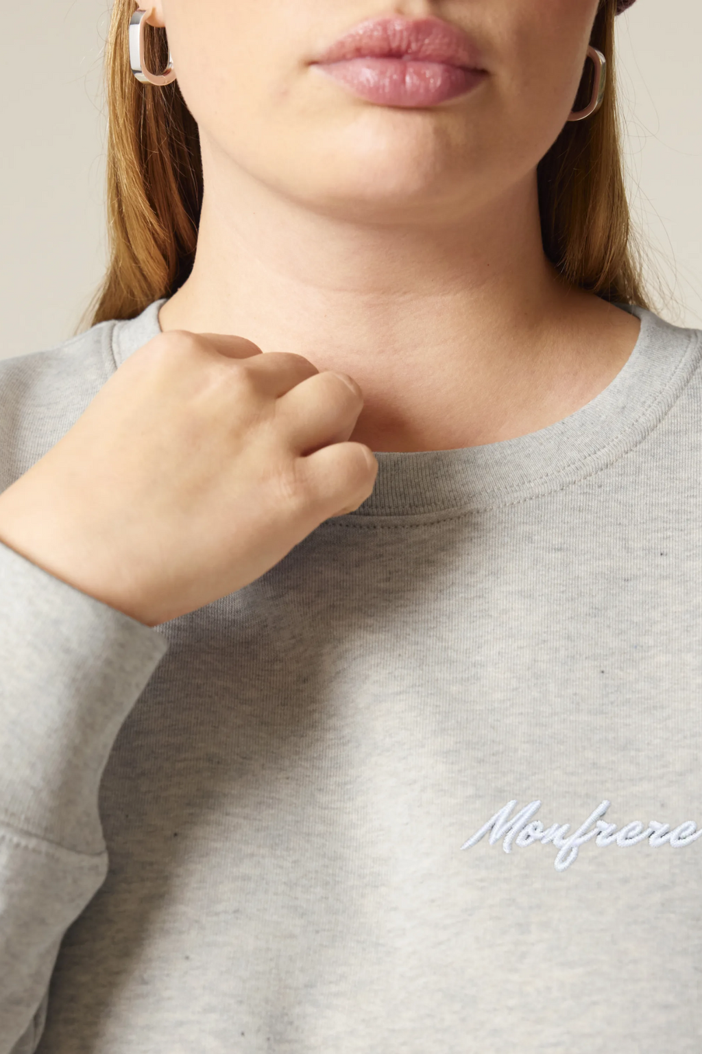 White Label Stick Damen-Rundhals-Sweatshirt