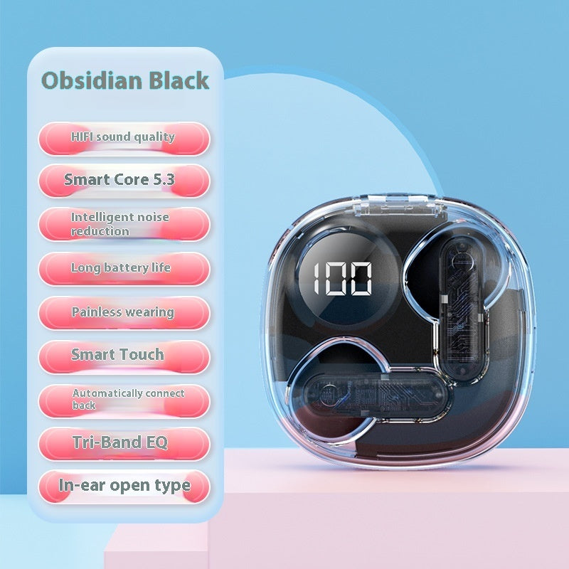 TWS Private Model Capsule HiFi Noise-reduction Bluetooth Headset