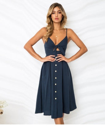 Robes d'été pour femmes sans manches, dos nu, à bretelles, longues, moulantes, pour soirée.