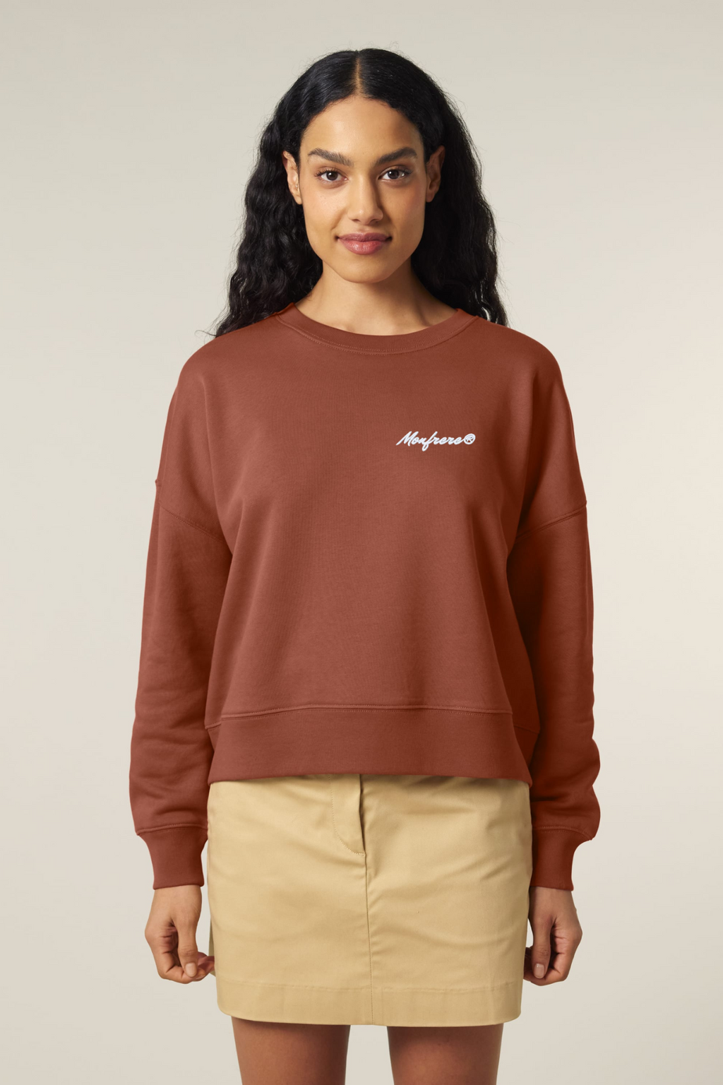 White Label Stick Damen-Rundhals-Sweatshirt