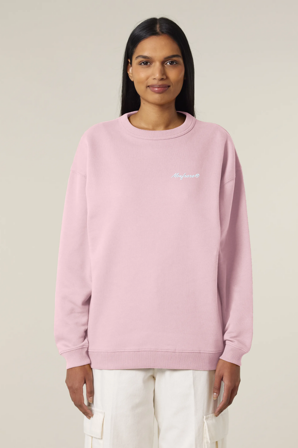White Label Stick Oversize Damen Crewneck Sweatshirt