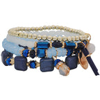 Crystal Bracelet Women's Multilayer Elastic Rope Bracelet Bracelet Jewelry