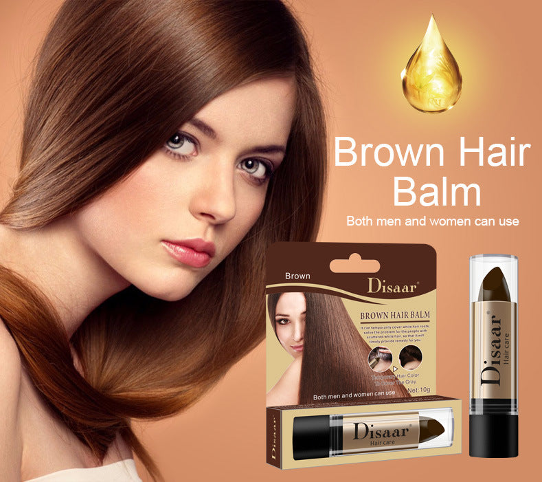 Crayon colorant pour cheveux Crème colorante botanique pour cheveux