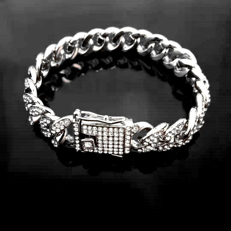 Hip-Hop Mode Boutique Kubanisches Armband
