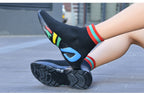 High-top Women's Casual Single Shoes Flat Camouflage Korean Style Breathable Socks And Shoes