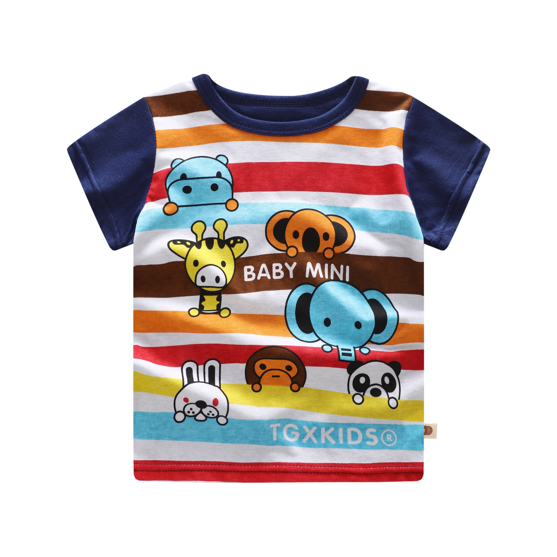 Children's Summer New Boy Short-sleeved T-shirt
