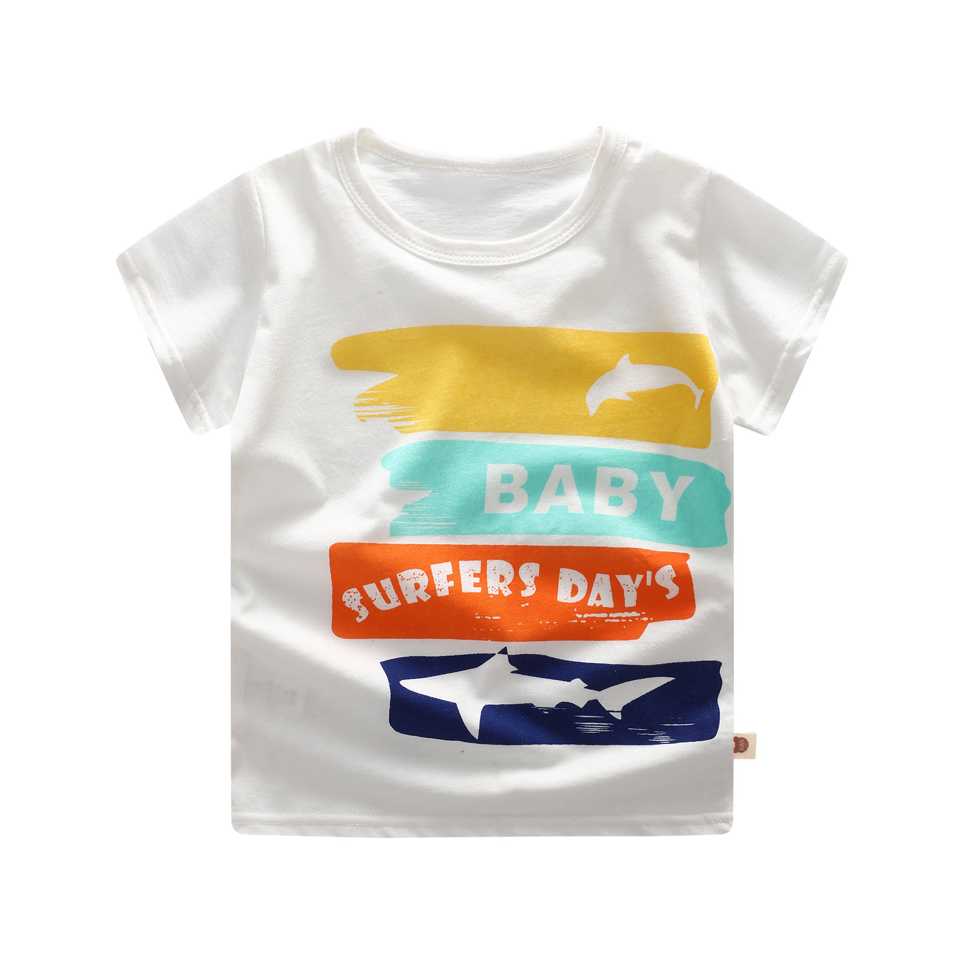 Children's Summer New Boy Short-sleeved T-shirt