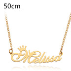Necklace Alloy Pendant Font Fascinating Pendant Custom Name Necklace Personalized Necklace