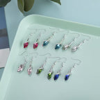 Schmuckset mit Halskette und Ohrringen zum Thema „Engelsaugen-Halskette und Ohrringe“