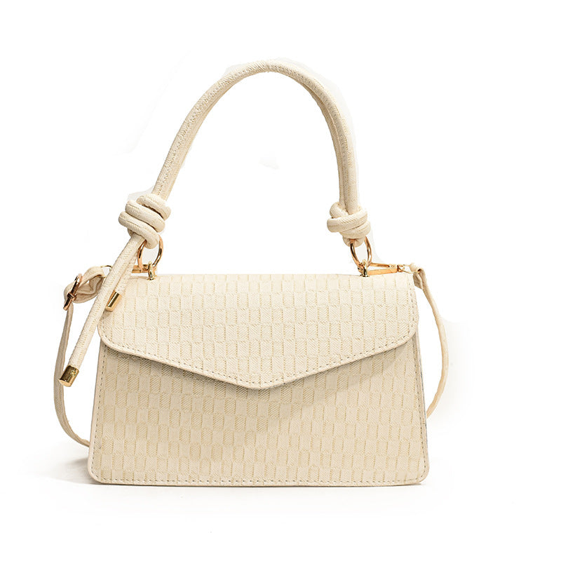 Sac à main mode femme à une épaule de couleur unie