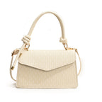 Solid Color Women's One Shoulder Fashion Handbag