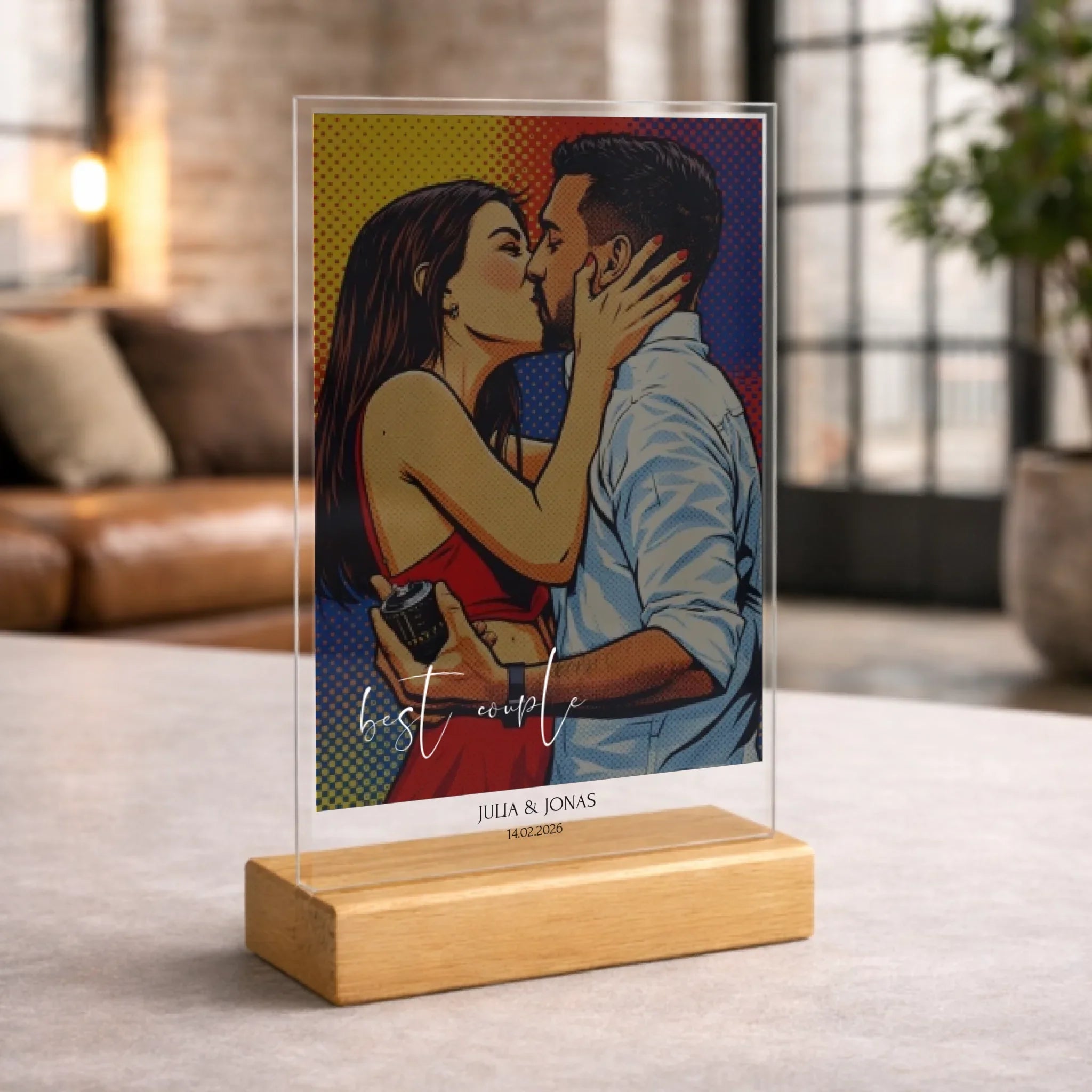 ACRYL-GLAS POP ART mit Deinem Bild personalisiert