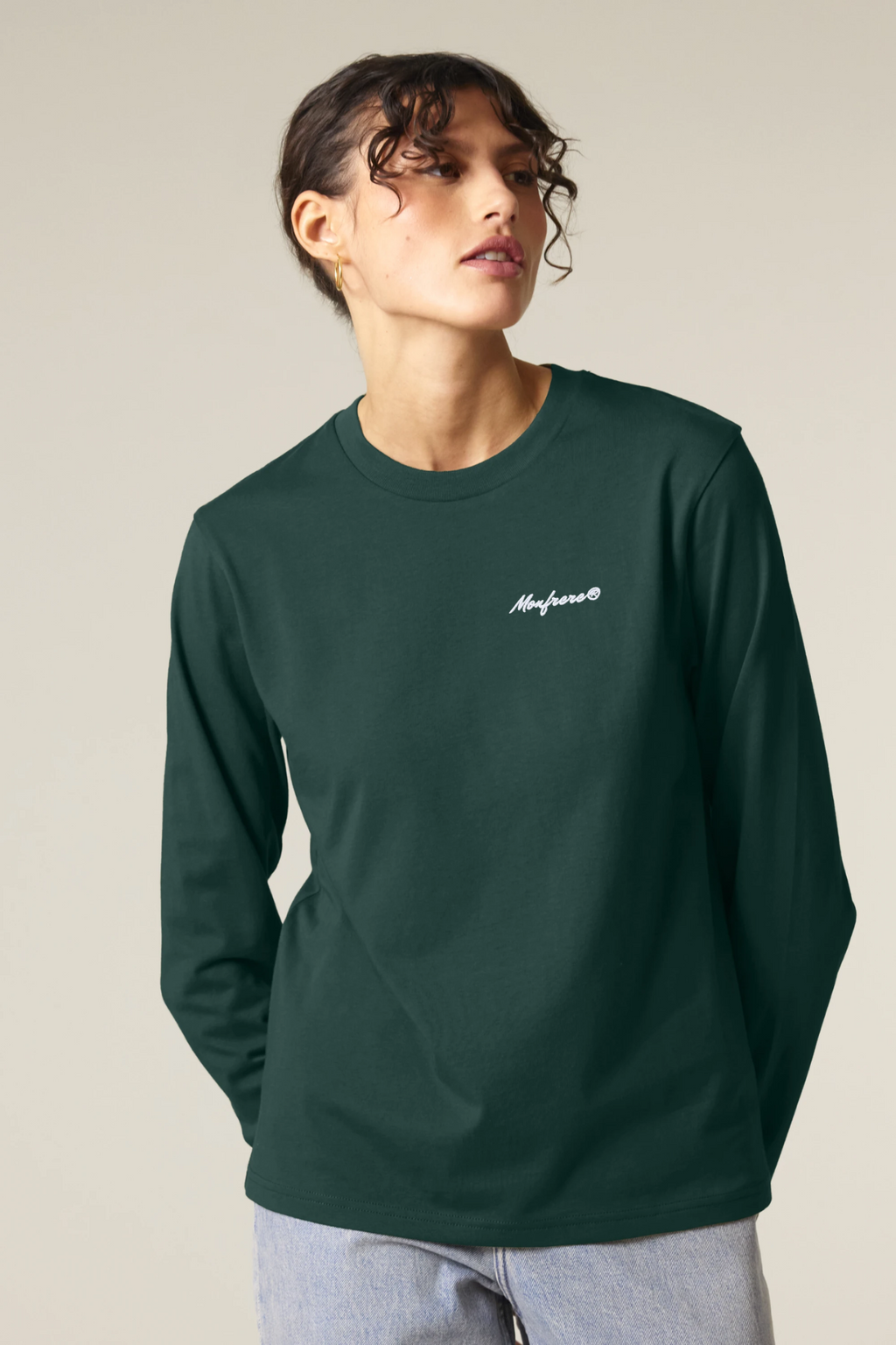 White Label Stick Unisex-Langarmshirt