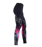 Damen Leggings Bedruckte Leggings Atmungsaktive Damenhose