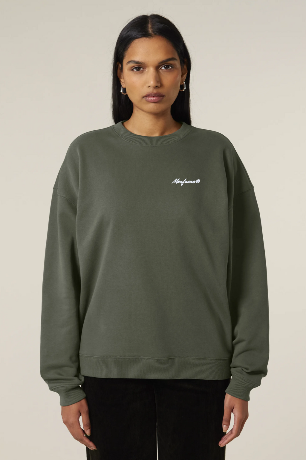 White Label Stick Oversize-Rundhals-Sweatshirt
