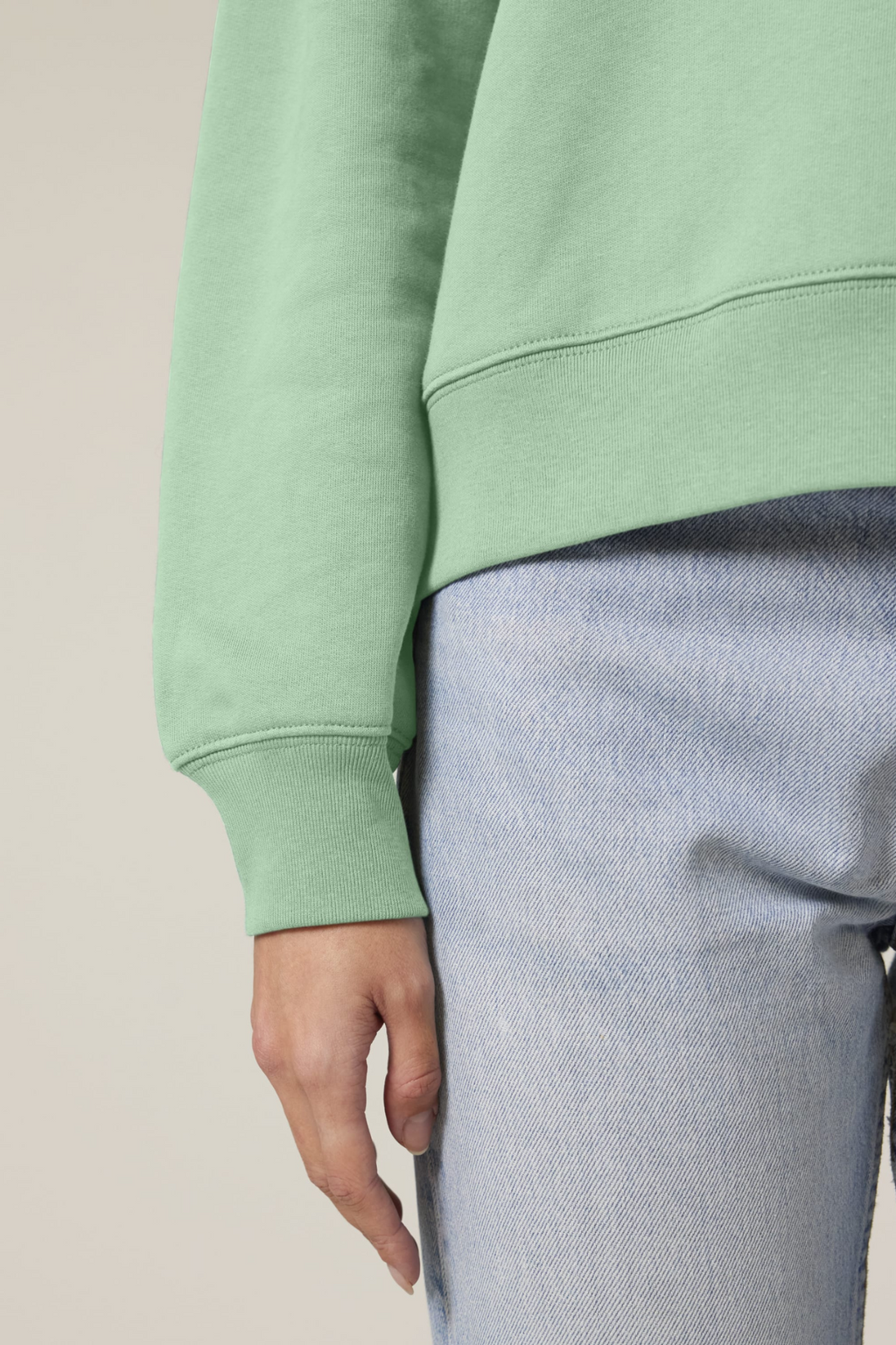 White Label Stick Damen-Rundhals-Sweatshirt