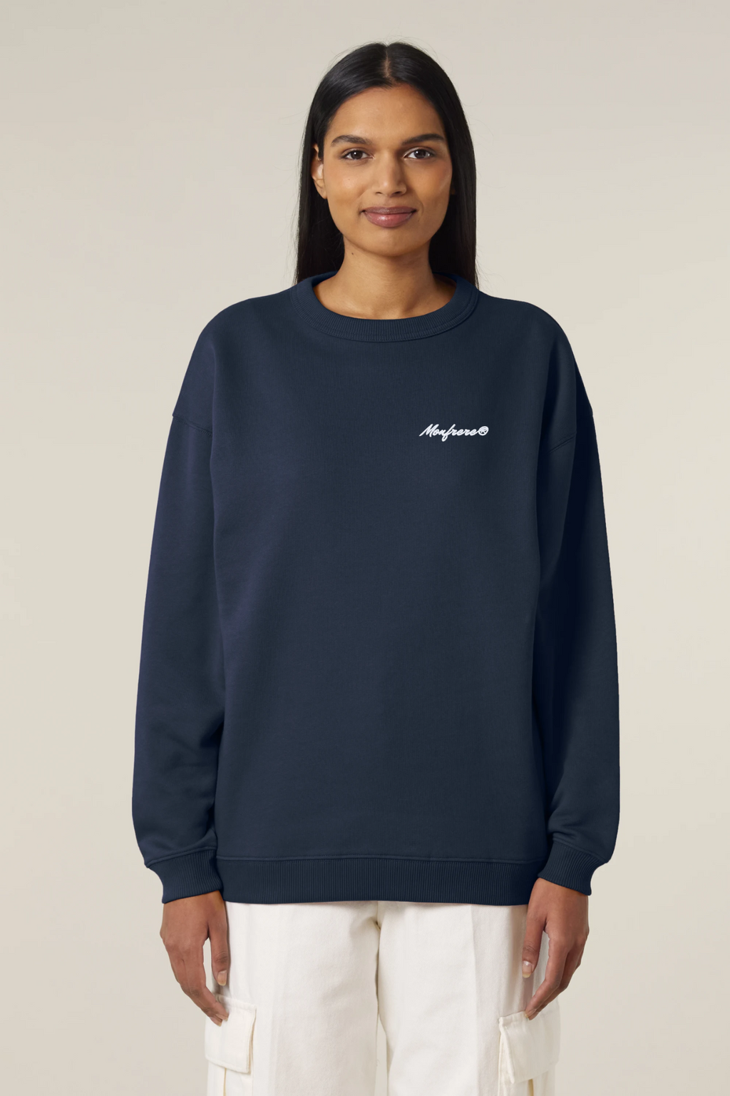 White Label Stick Oversize Damen Crewneck Sweatshirt