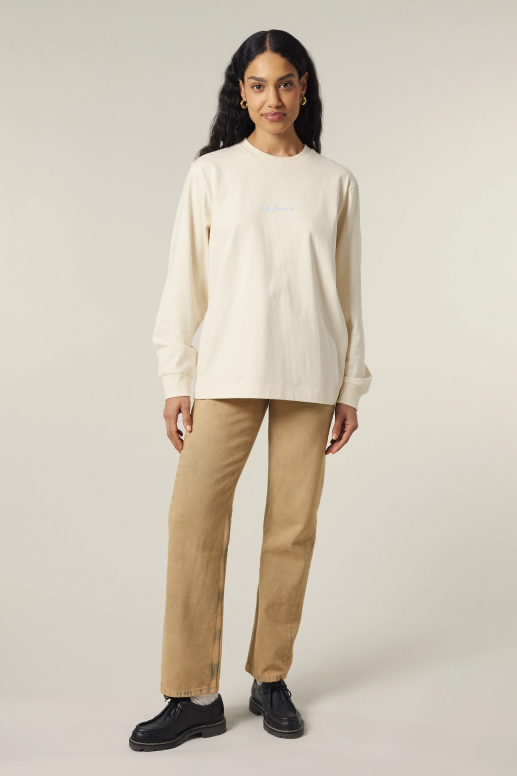 White Label Stick Unisex-Heavy-Weight-Langarmshirt