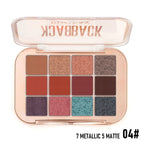 PHOFAY 12 Color Eyeshadow Palette