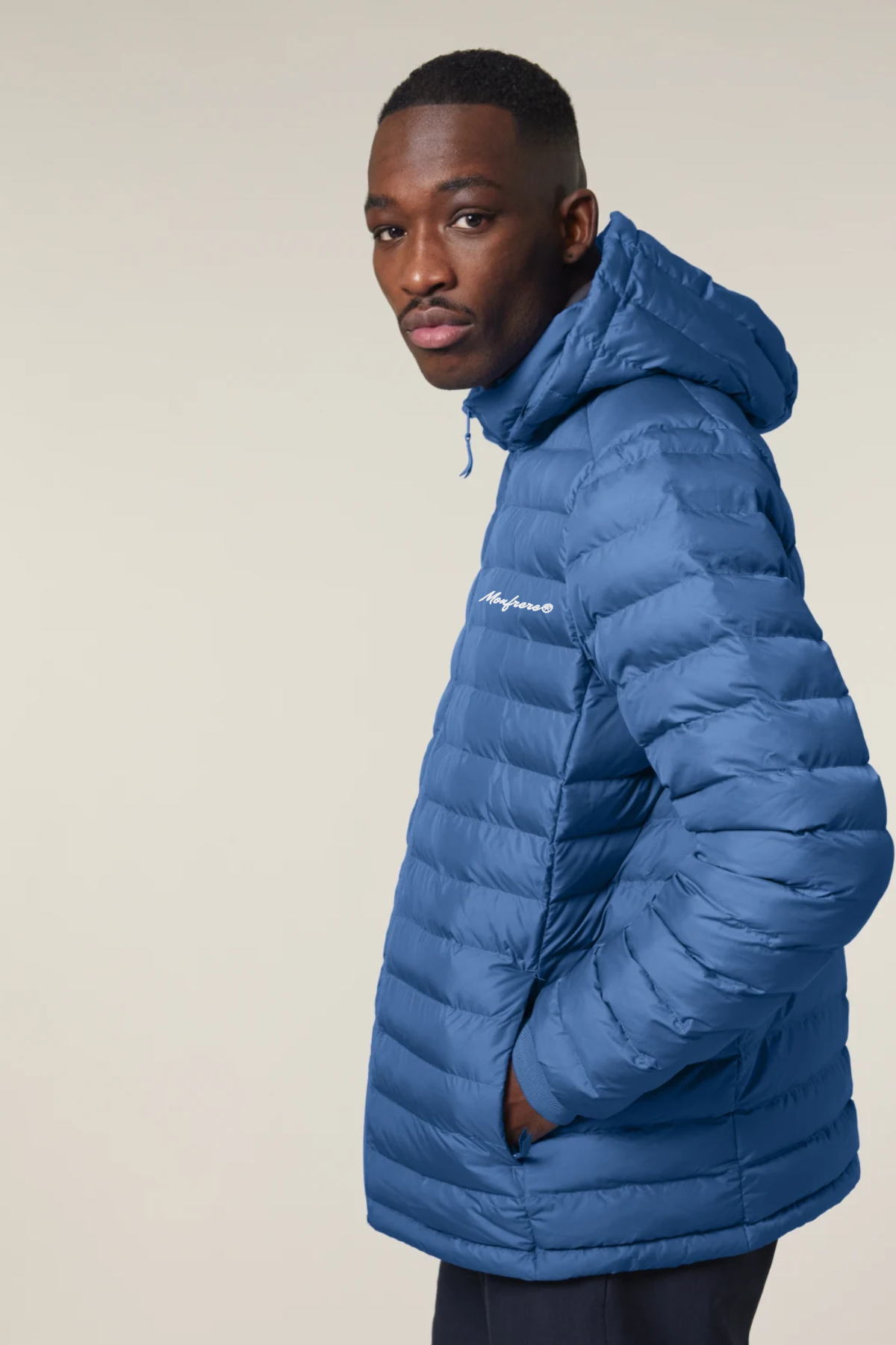 MON FRERE®️ wattierte Herrenstepjacke Stick