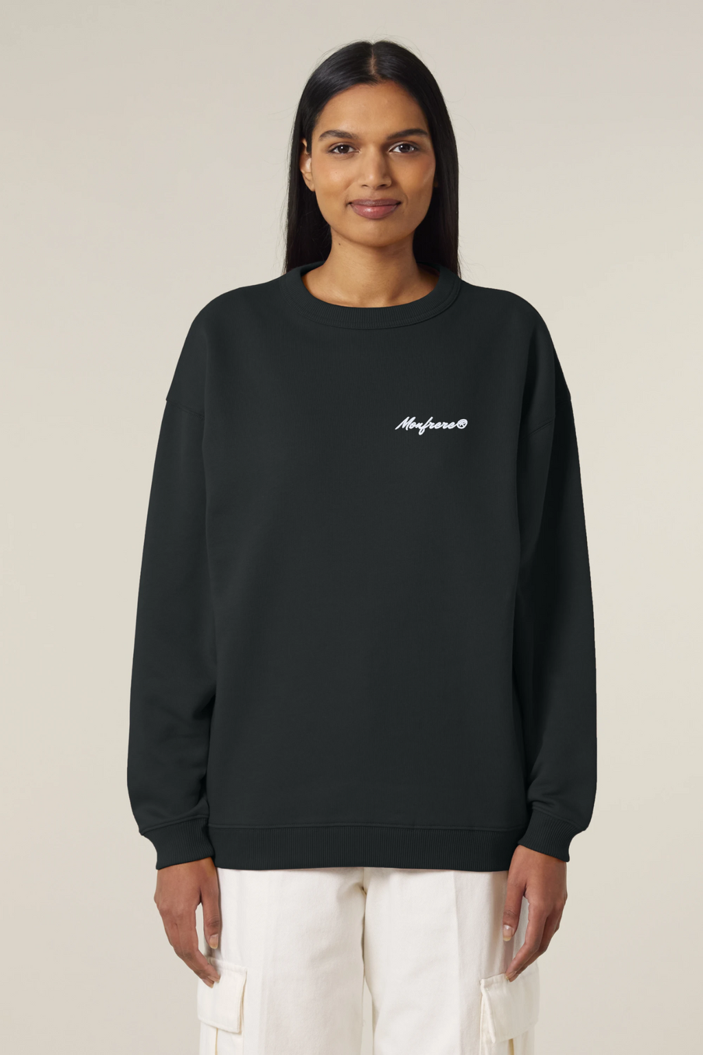 White Label Stick Oversize Damen Crewneck Sweatshirt