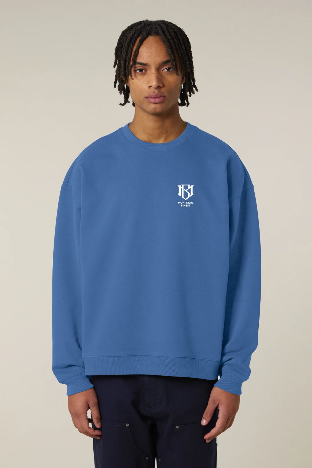 MONFRERE FINE Oversize-Rundhals-Sweatshirt